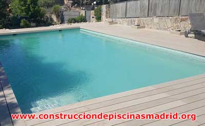 Construcción Piscinas de Obra de Gresite Madrid