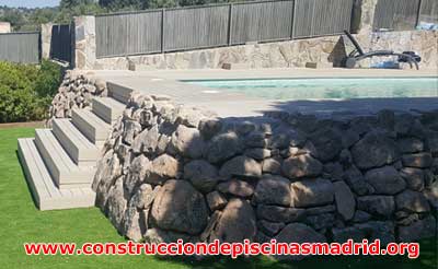 Construcción Piscinas de Obra de Gresite Madrid